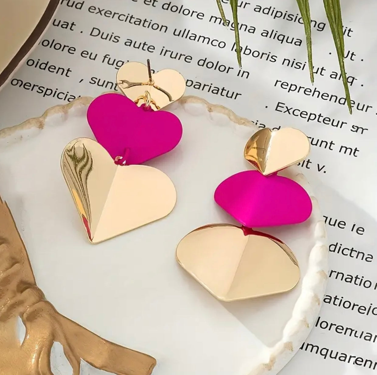 Boucles d’oreilles durable