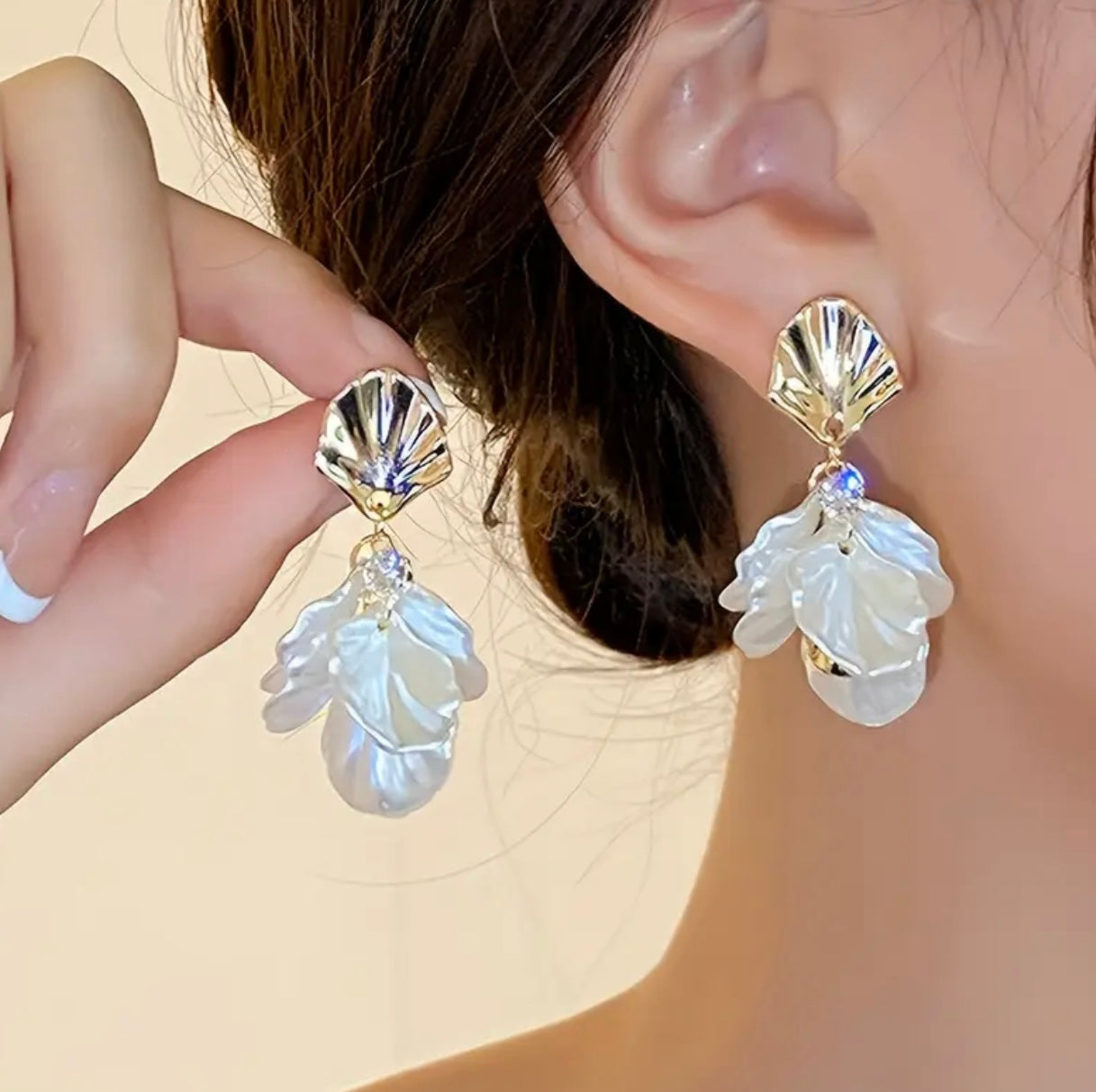 Boucles en pétales