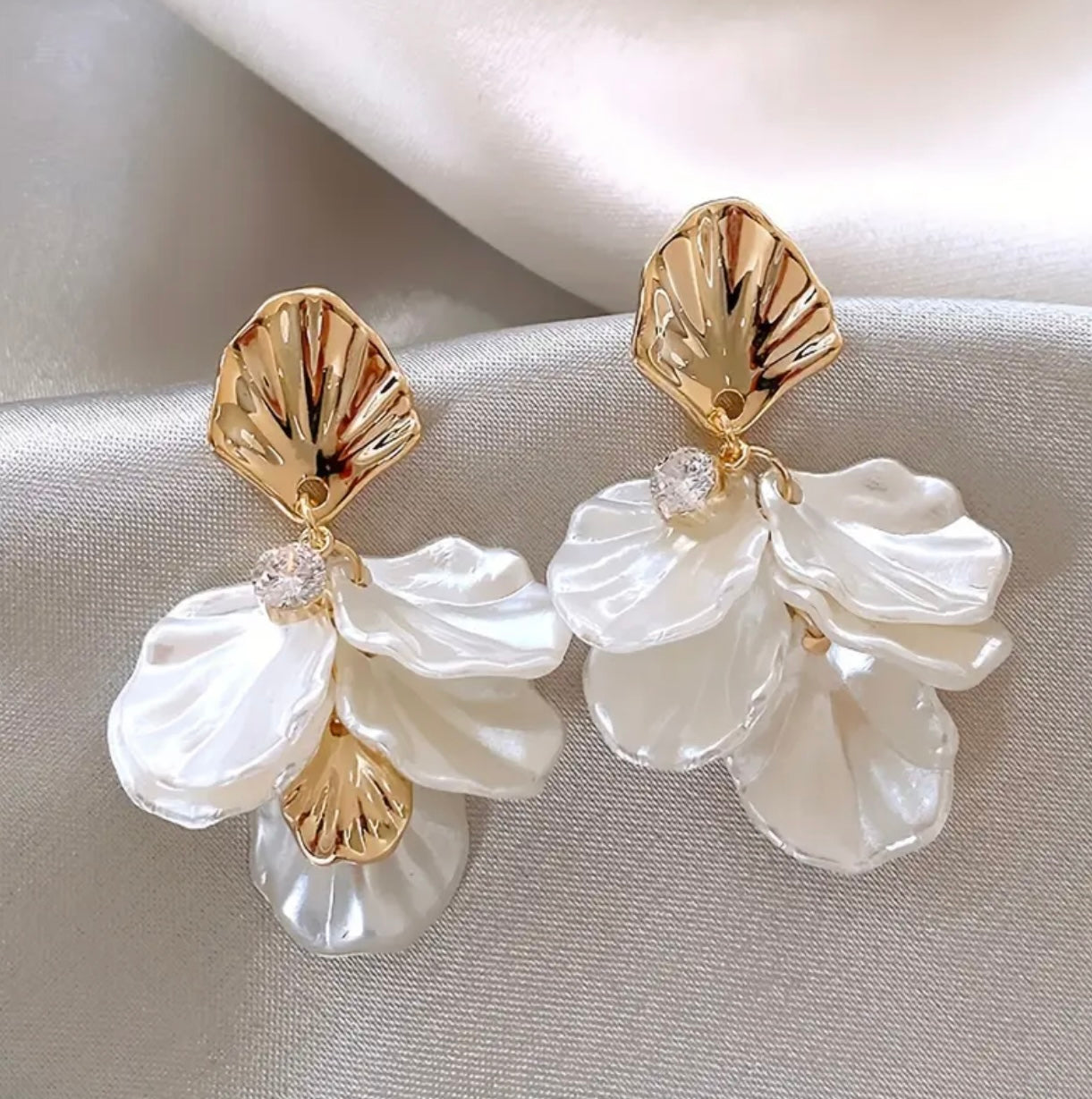 Boucles en pétales